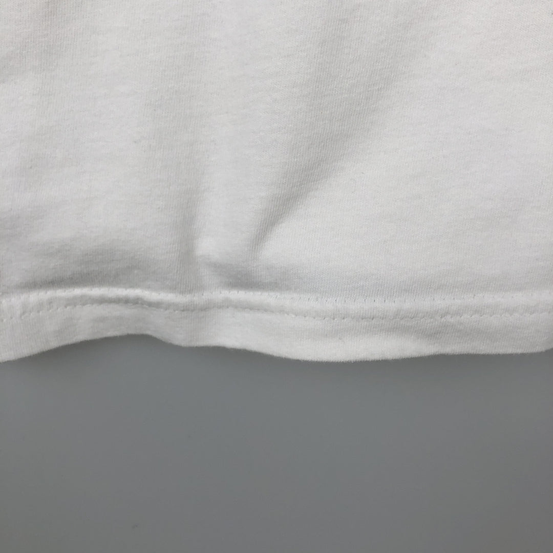 Columbia PFG Short-Sleeve Printed T-Shirt, Men's Size L (approx.) cotton white type Vintage Second Hand
