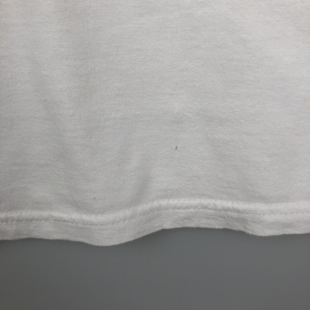 Columbia PFG Short-Sleeve Printed T-Shirt, Men's Size L (approx.) cotton white type Vintage Second Hand