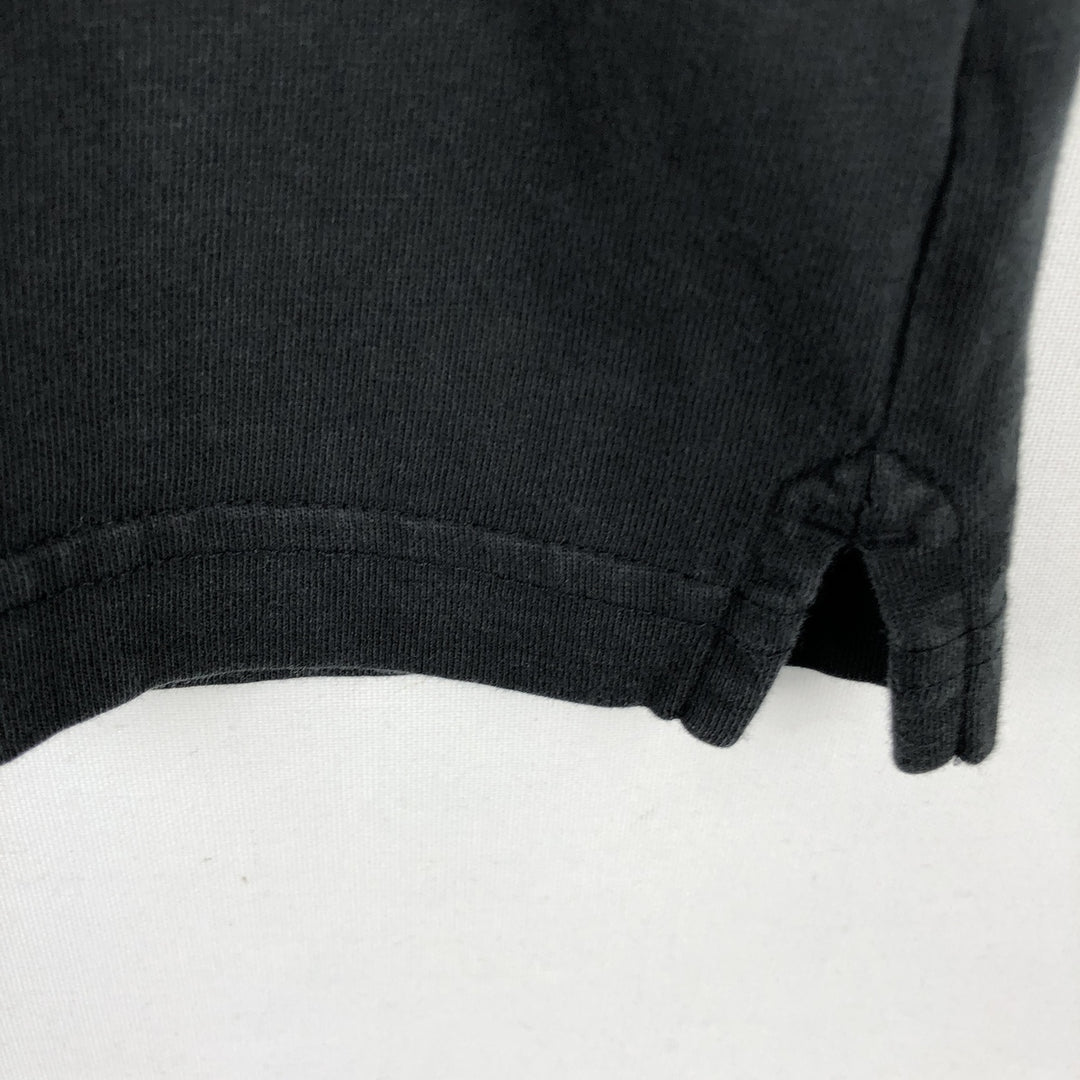 Brooks Brothers 1818 Short-Sleeve T-Shirt with One-Point Logo, Men's Size M (approx.) cotton black type Vintage Second Hand