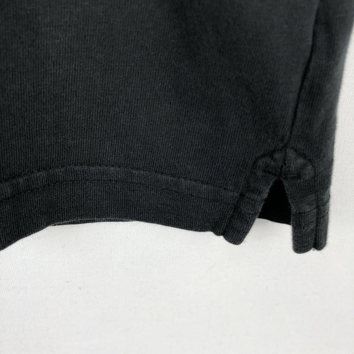 Brooks Brothers 1818 Short-Sleeve T-Shirt with One-Point Logo, Men's Size M (approx.) cotton black type Vintage Second Hand