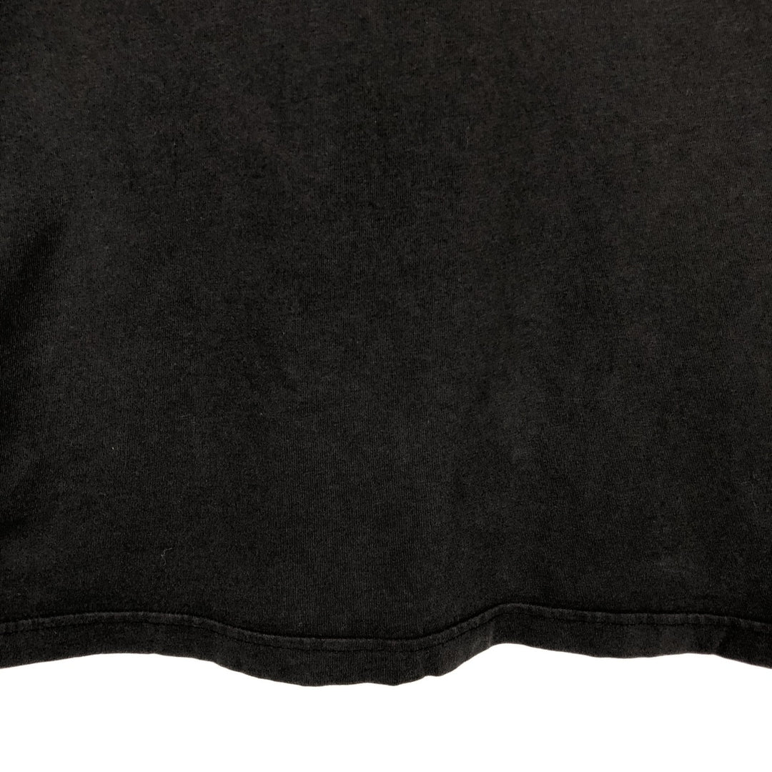 Brooks Brothers 1818 Short-Sleeve T-Shirt with One-Point Logo, Men's Size M (approx.) cotton black type Vintage Second Hand