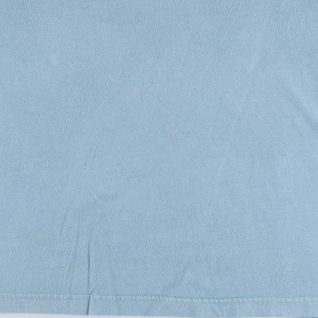 90'S GAP Short-Sleeve Logo T-Shirt, Men's Size XL (Equivalent), Vintage cotton Blue type light blue Vintage Second Hand