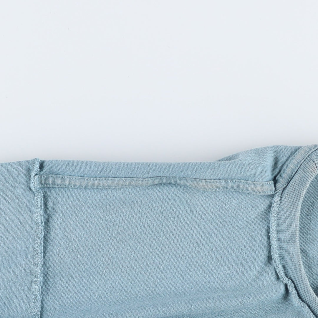 90'S GAP Short-Sleeve Logo T-Shirt, Men's Size XL (Equivalent), Vintage cotton Blue type light blue Vintage Second Hand