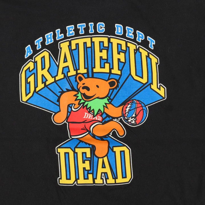 GRATEFUL DEAD DEAD BEAR Band T-shirt (Men's size L equivalent) cotton black type Vintage Second Hand