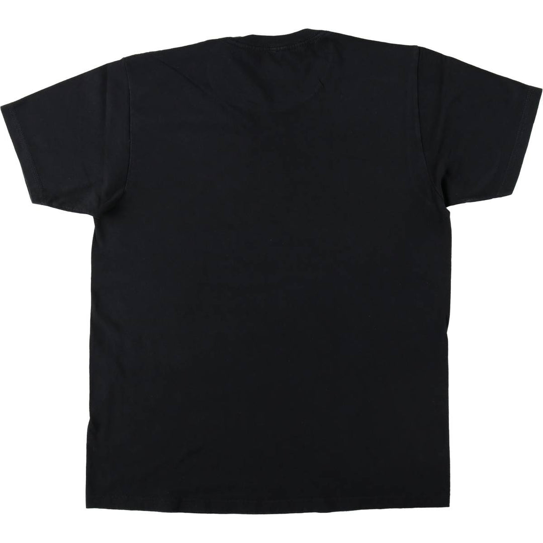 LED ZEPPELIN Led Zeppelin Band T-shirt Band T Men's M size cotton black type Vintage Second Hand