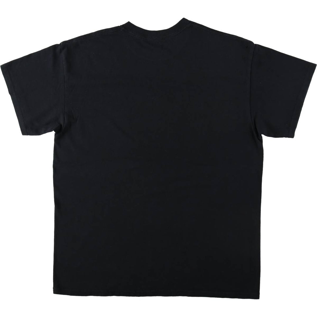 NIRVANA Nirvana Band T-shirt, Band T, Men's L size cotton black type Vintage Second Hand