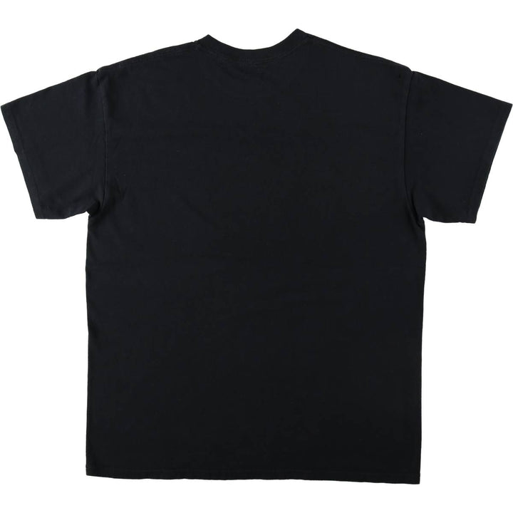 NIRVANA Nirvana Band T-shirt, Band T, Men's L size cotton black type Vintage Second Hand