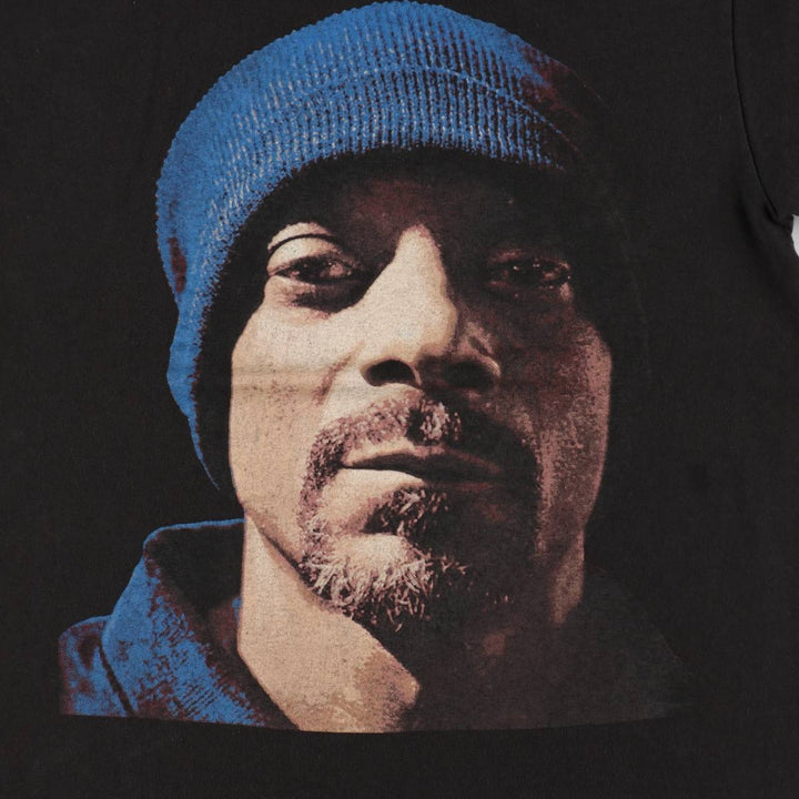 SNOOP DOGG Snoop Dogg Rap T-shirt Rap T Men's M size cotton black type Vintage Second Hand