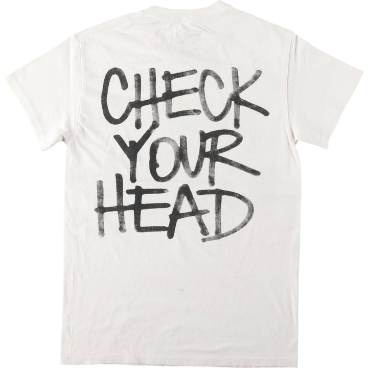 BEASTIE BOYS Rap T-Shirt (Men's Size S) cotton white type Vintage Second Hand