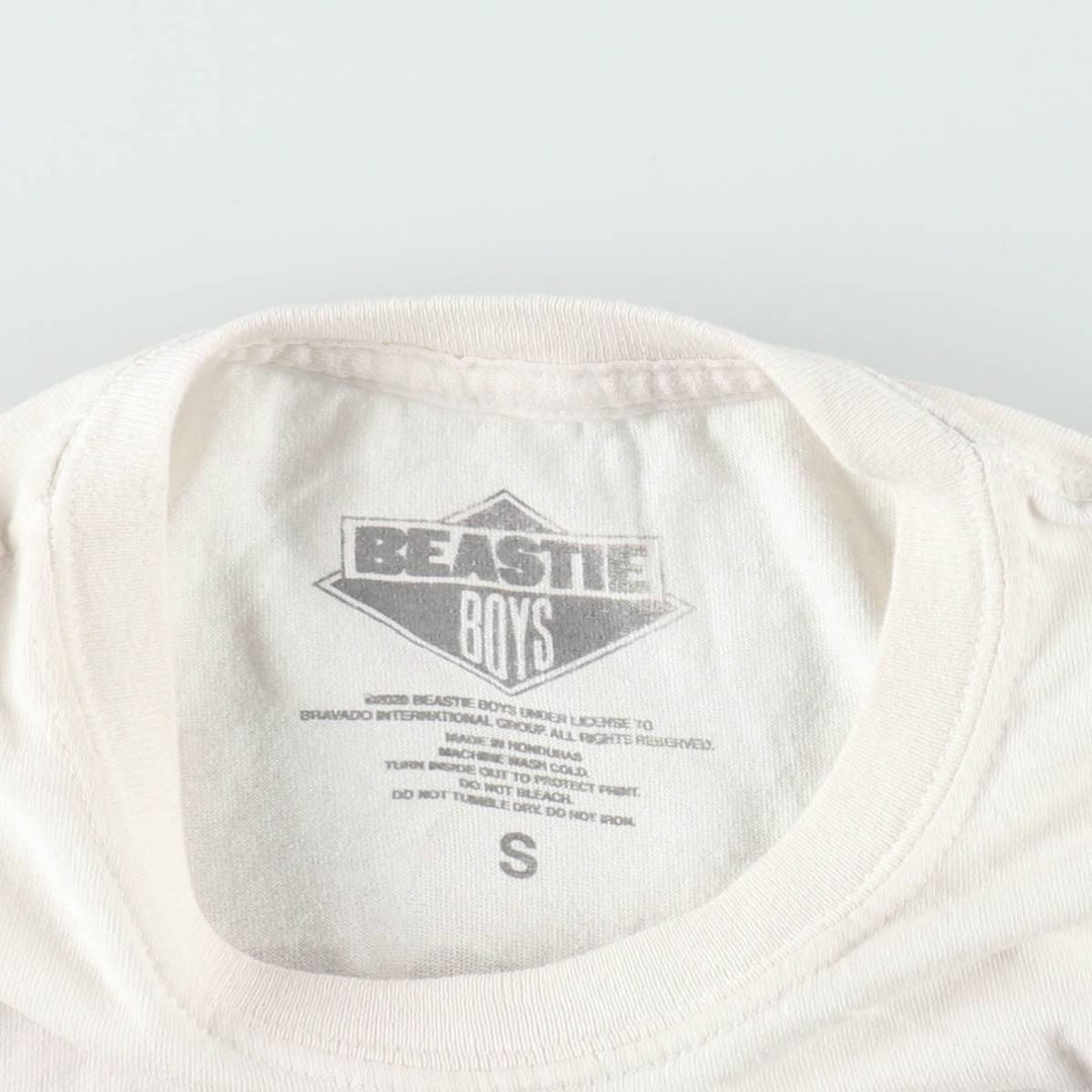 BEASTIE BOYS Rap T-Shirt (Men's Size S) cotton white type Vintage Second Hand