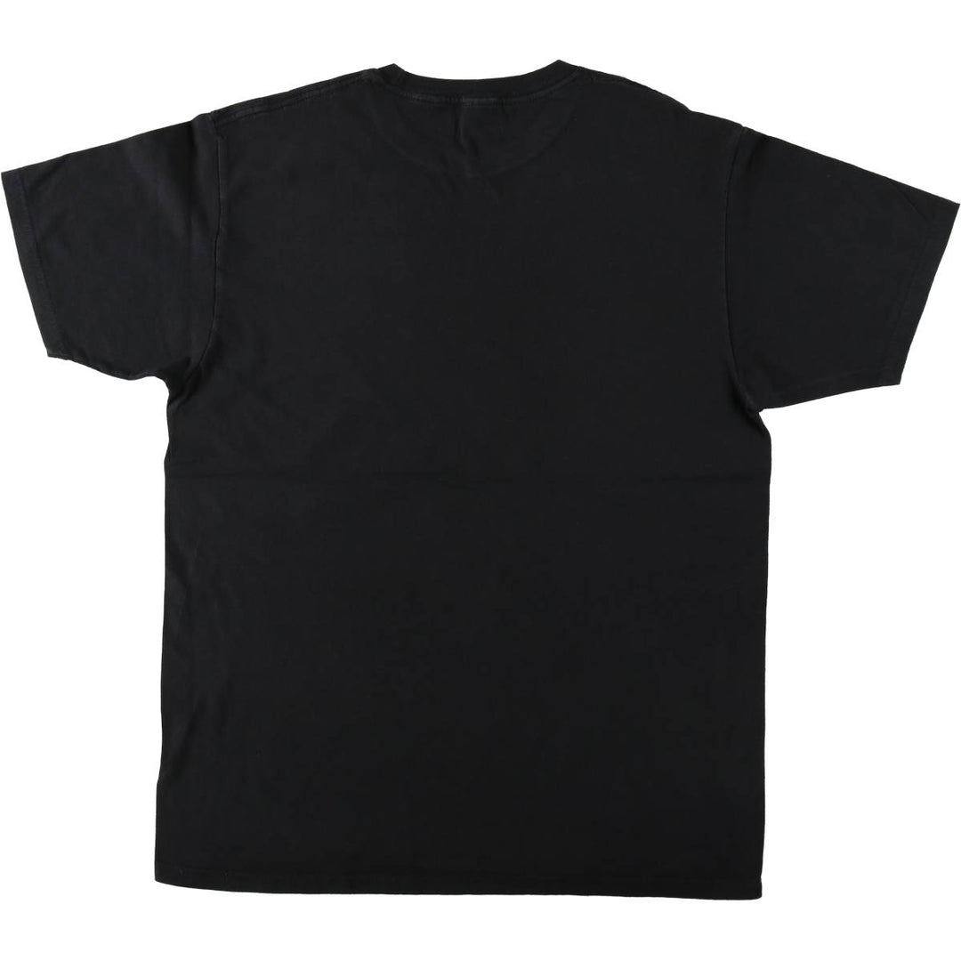 LED ZEPPELIN Led Zeppelin Band T-shirt Band T Men's L size cotton black type Vintage Second Hand