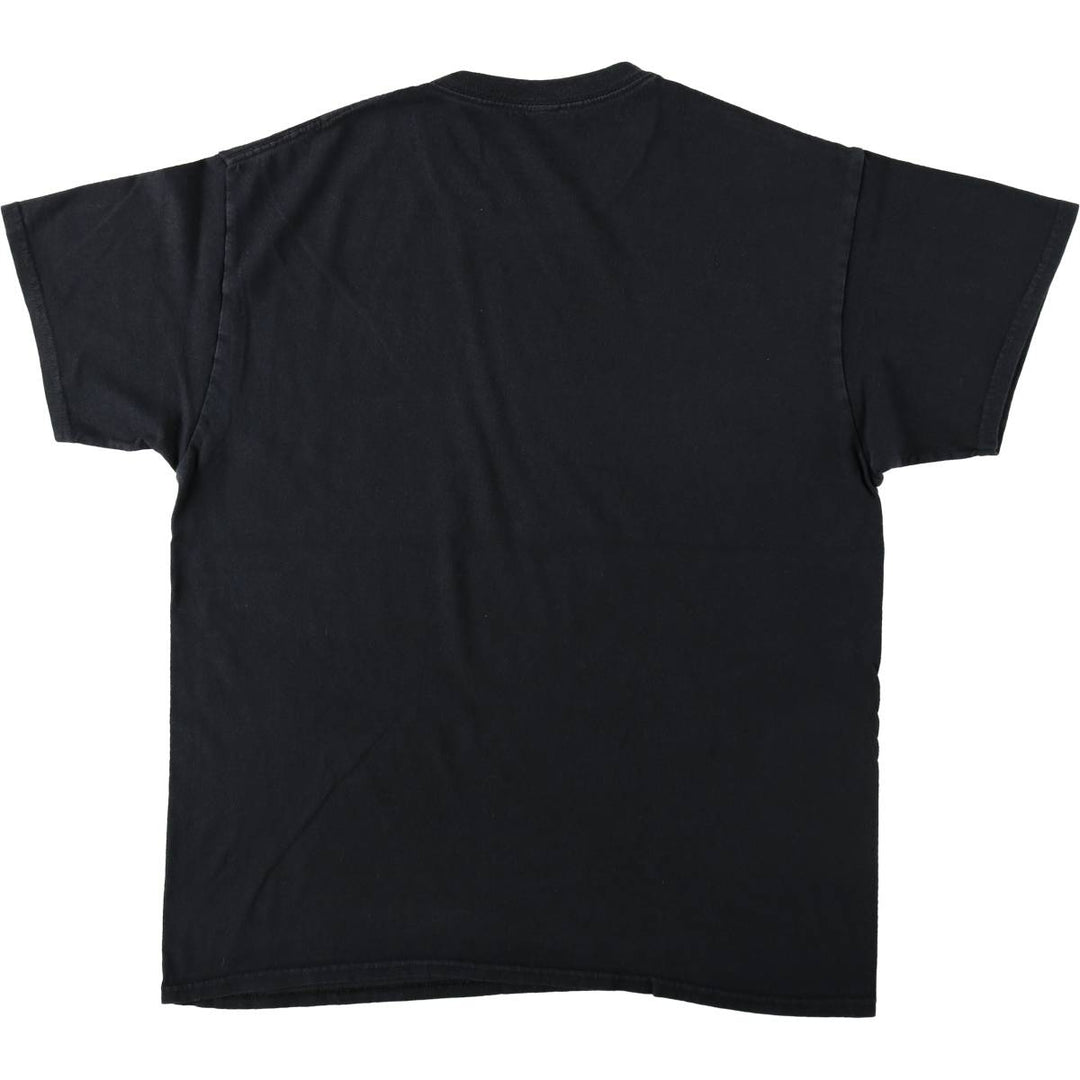 NIRVANA Nirvana Band T-shirt, Band T, Men's L size cotton black type Vintage Second Hand