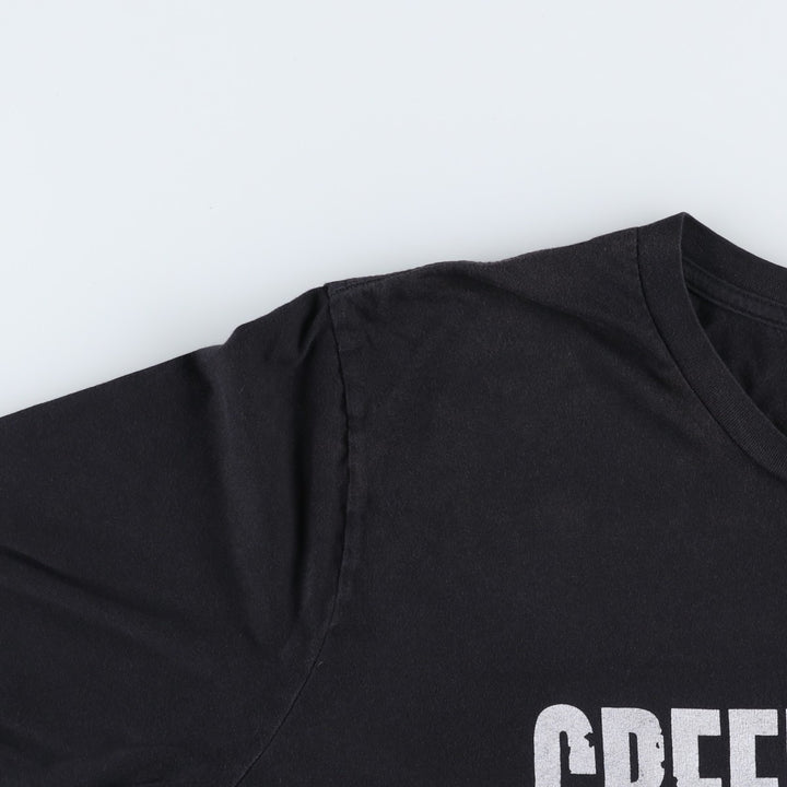 GREEN DAY Green Day Band T-shirt Band T Men's XL size unclear black type Vintage Second Hand