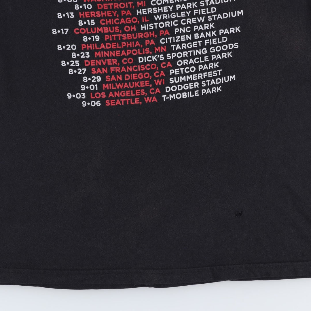 GREEN DAY Green Day Band T-shirt Band T Men's XL size unclear black type Vintage Second Hand