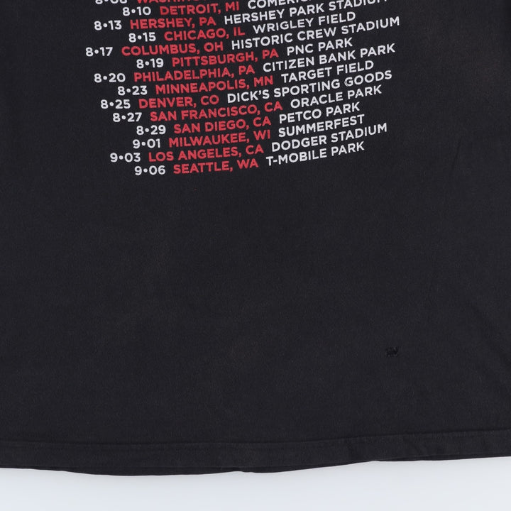 GREEN DAY Green Day Band T-shirt Band T Men's XL size unclear black type Vintage Second Hand