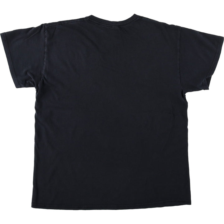 METALLICA Metallica Band T-shirt Band T Men's M size cotton black type Vintage Second Hand