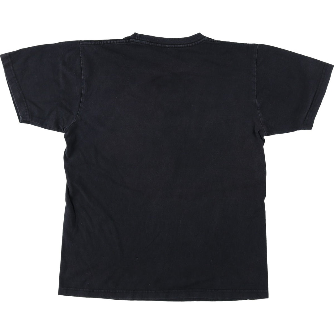 IRON MAIDEN Iron Maiden Band T-shirt Band T Men's M size unclear black type Vintage Second Hand