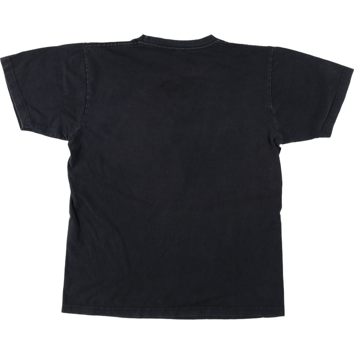 IRON MAIDEN Iron Maiden Band T-shirt Band T Men's M size unclear black type Vintage Second Hand