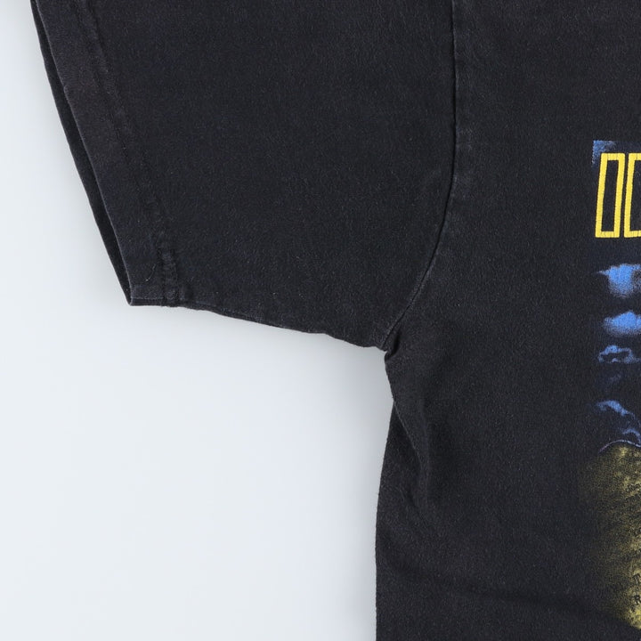 IRON MAIDEN Iron Maiden Band T-shirt Band T Men's M size unclear black type Vintage Second Hand