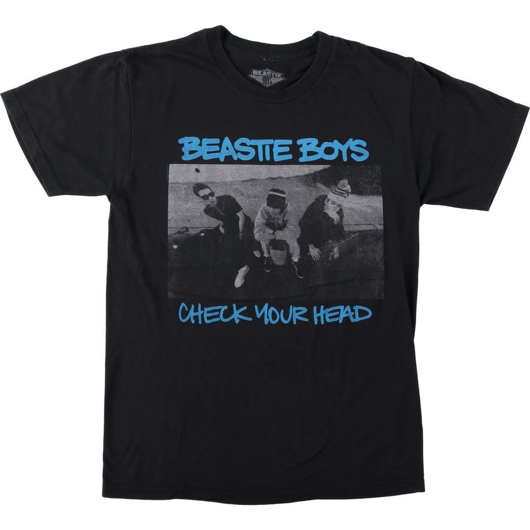 BEASTIE BOYS Rap T-Shirt (Men's Size S) cotton black type Vintage Second Hand