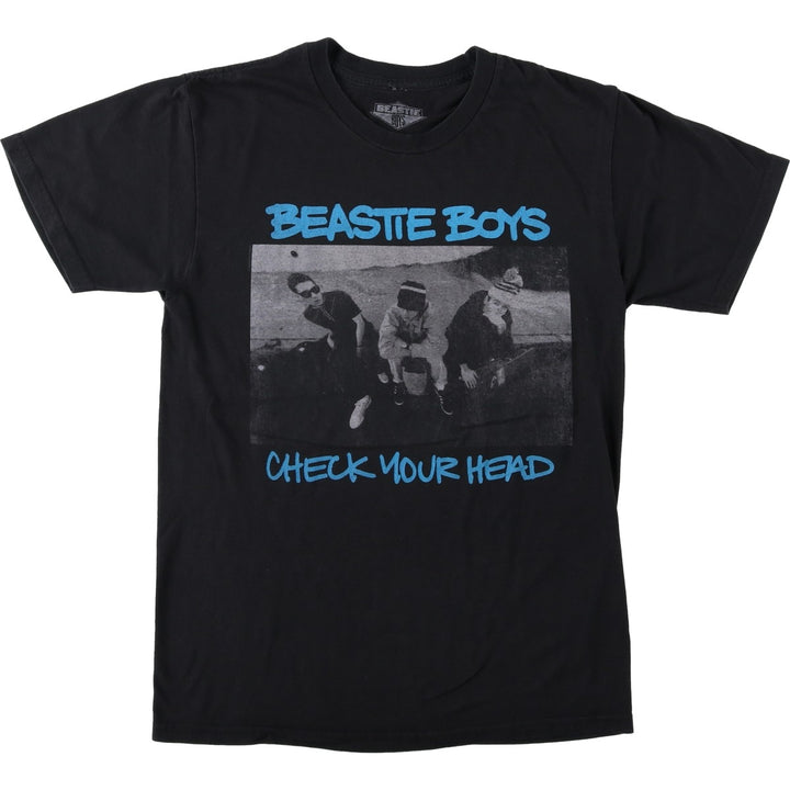 BEASTIE BOYS Rap T-Shirt (Men's Size S) cotton black type Vintage Second Hand