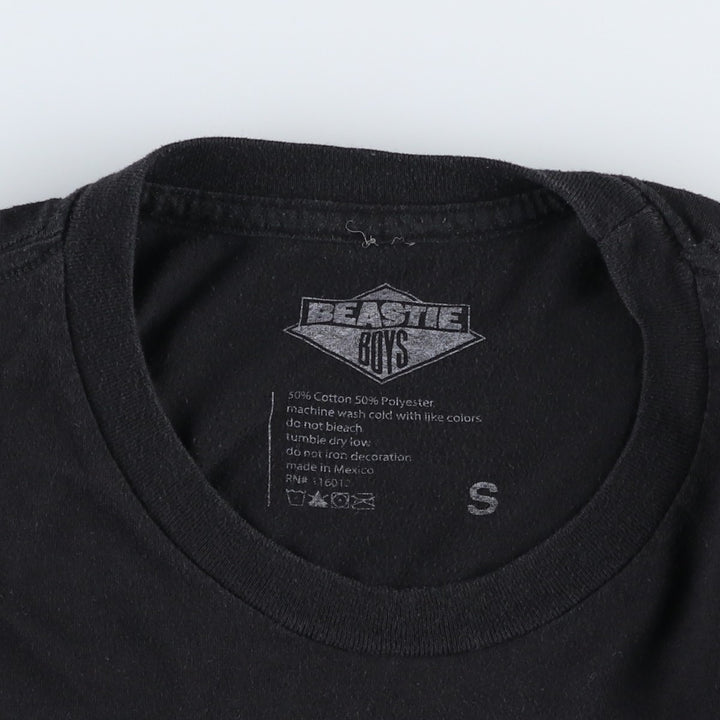 BEASTIE BOYS Rap T-Shirt (Men's Size S) cotton black type Vintage Second Hand