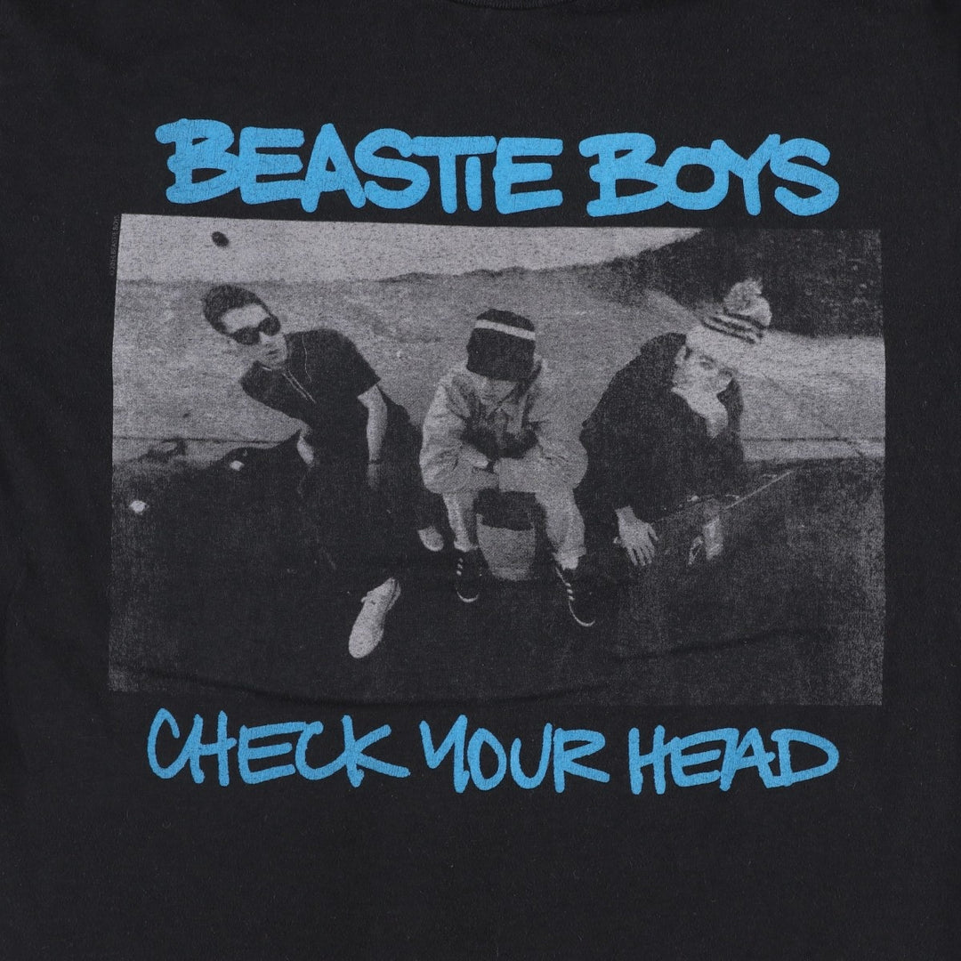 BEASTIE BOYS Rap T-Shirt (Men's Size S) cotton black type Vintage Second Hand