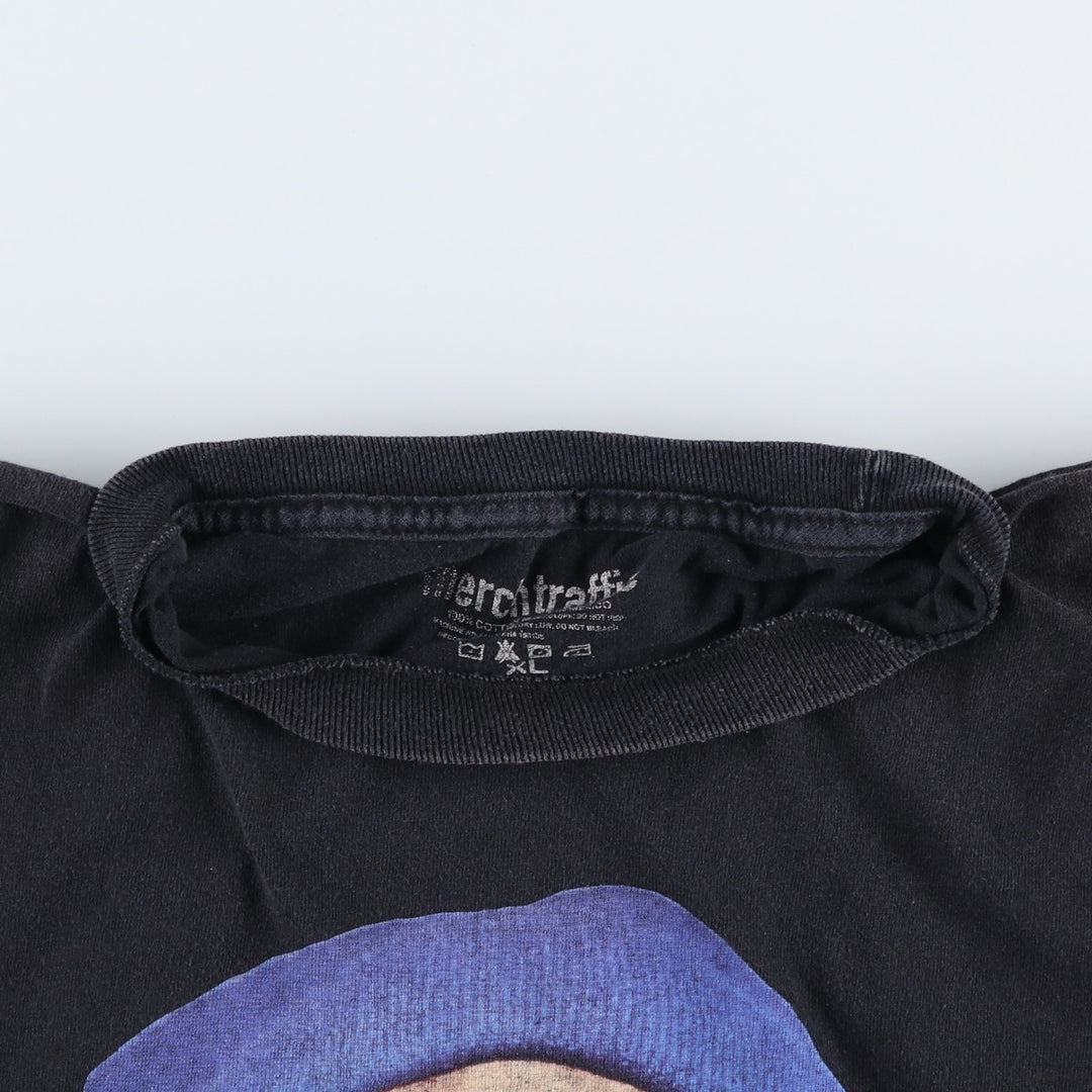 Merch Traffic Snoop Dogg Wrap T-Shirt (Men's XL equivalent) cotton black type Vintage Second Hand