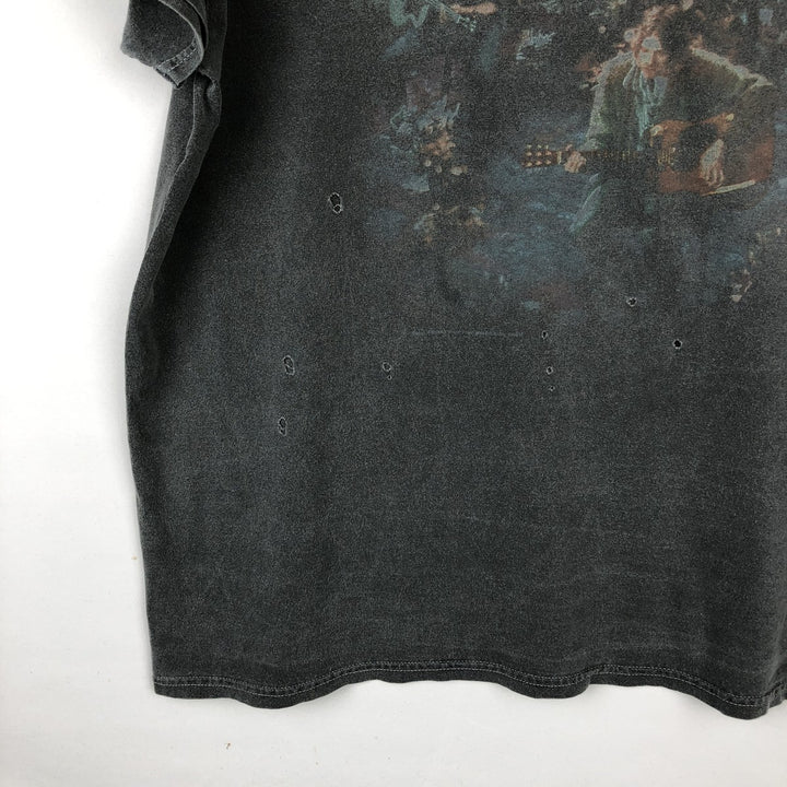 NIRVANA Nirvana Band T-shirt, Band T, Men's XL size cotton gray type Vintage Second Hand