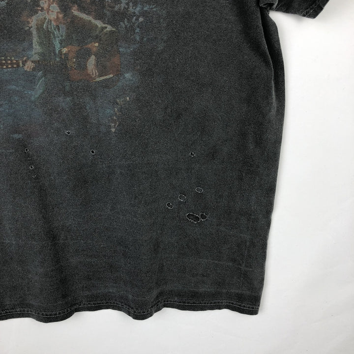 NIRVANA Nirvana Band T-shirt, Band T, Men's XL size cotton gray type Vintage Second Hand