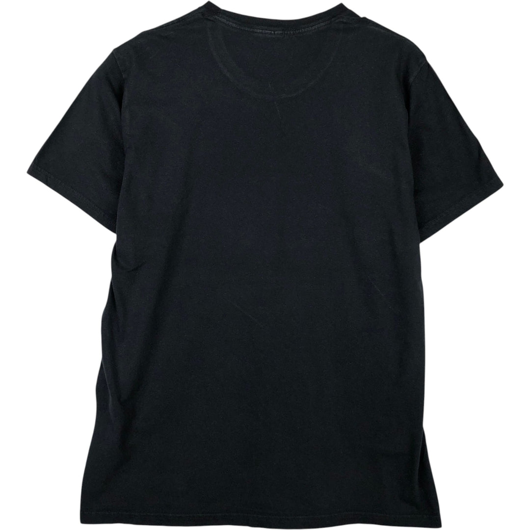 NIRVANA Nirvana Band T-shirt, Band T, Men's L size cotton black type Vintage Second Hand