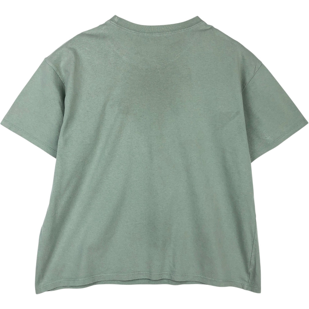 NIRVANA Nirvana Band T-shirt, Band T, Men's L size unclear Khaki type sage green Vintage Second Hand