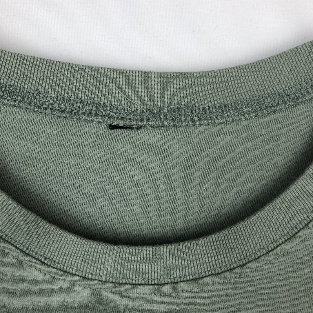 NIRVANA Nirvana Band T-shirt, Band T, Men's L size unclear Khaki type sage green Vintage Second Hand