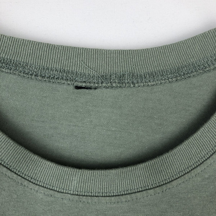 NIRVANA Nirvana Band T-shirt, Band T, Men's L size unclear Khaki type sage green Vintage Second Hand