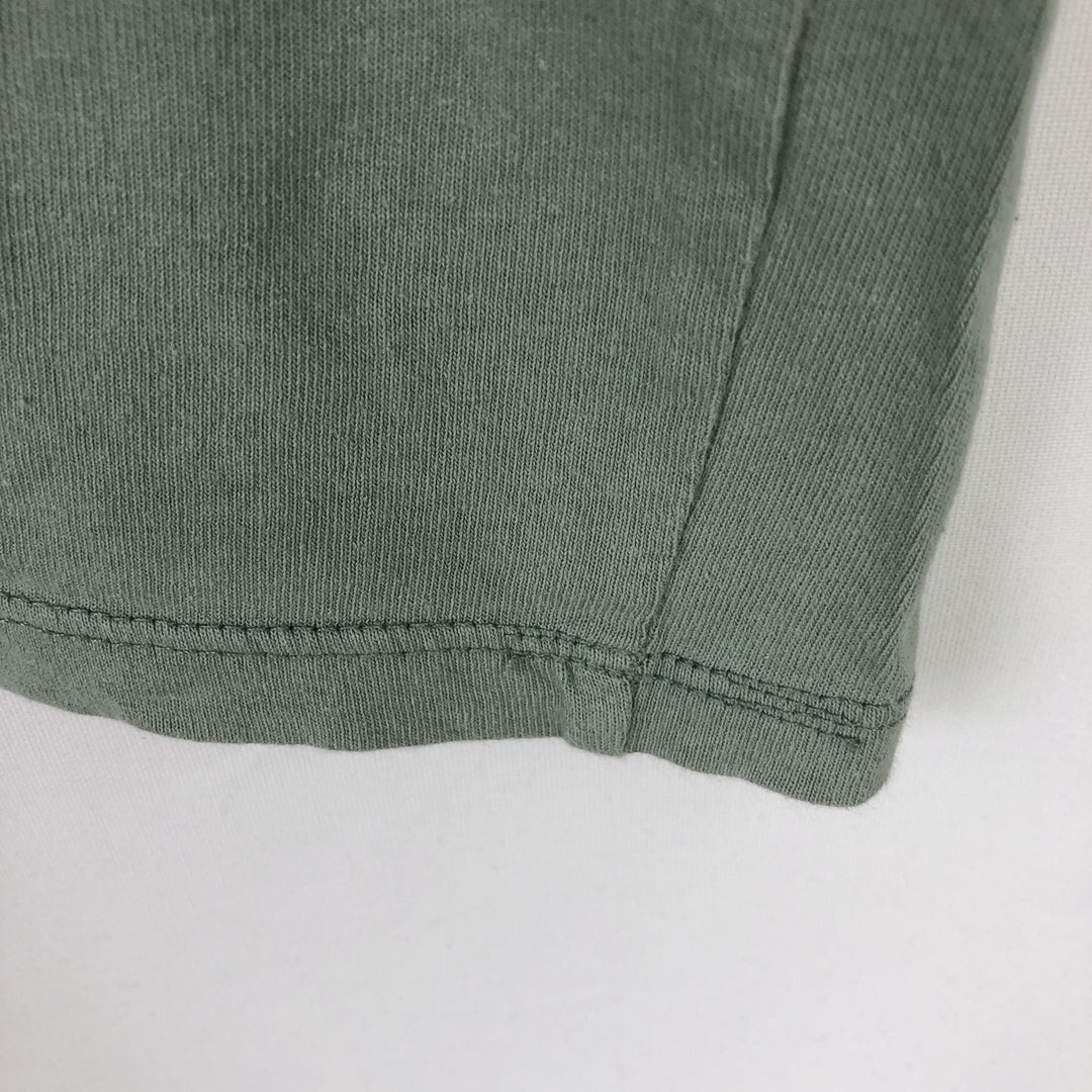 NIRVANA Nirvana Band T-shirt, Band T, Men's L size unclear Khaki type sage green Vintage Second Hand