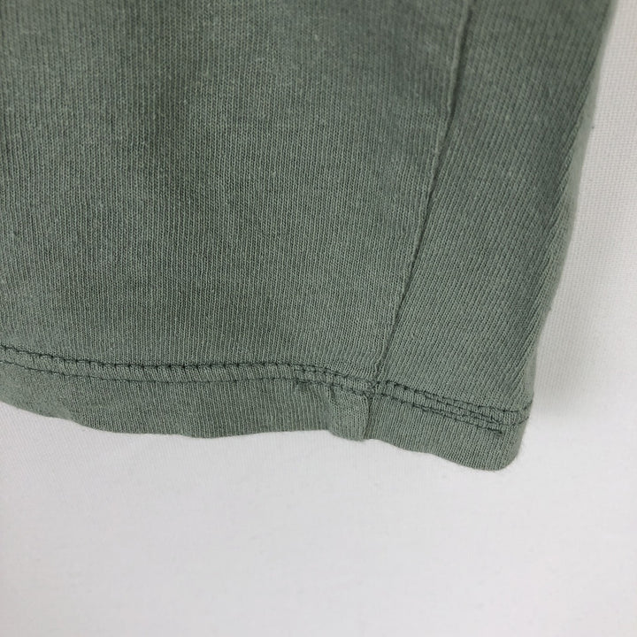 NIRVANA Nirvana Band T-shirt, Band T, Men's L size unclear Khaki type sage green Vintage Second Hand
