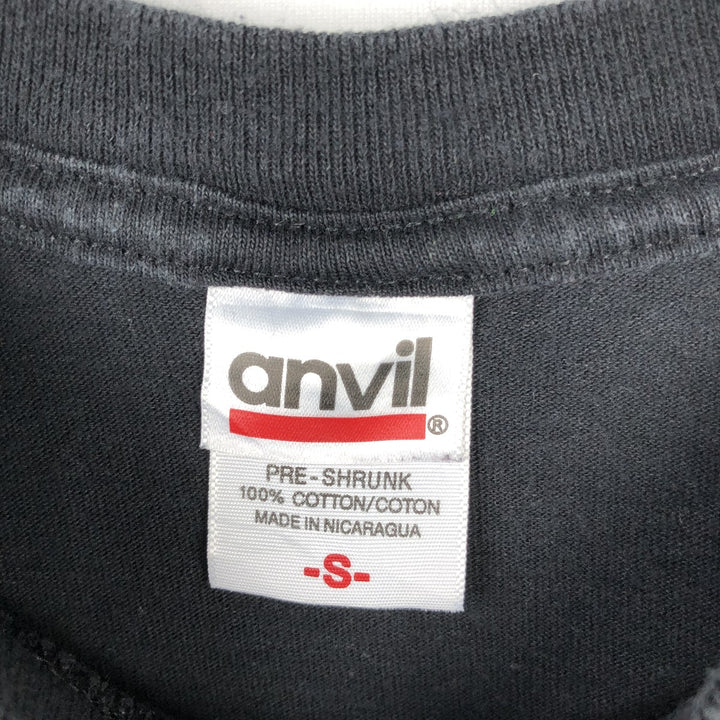 00'S Anvil AC cotton black type Vintage Second Hand