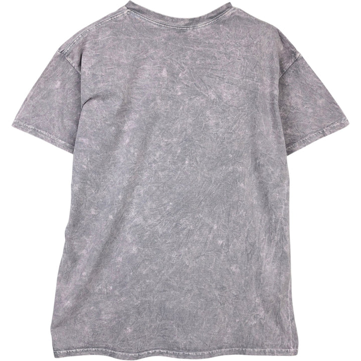 NIRVANA Nirvana Band T-shirt, Band T, Men's L size cotton purple type Vintage Second Hand