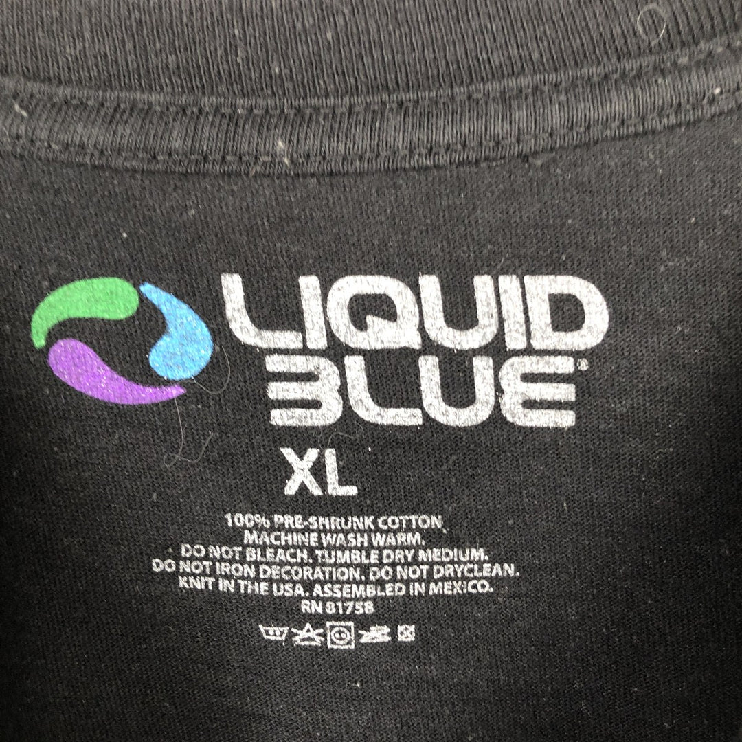 2000'S Liquid Blue AC cotton black type Vintage Second Hand