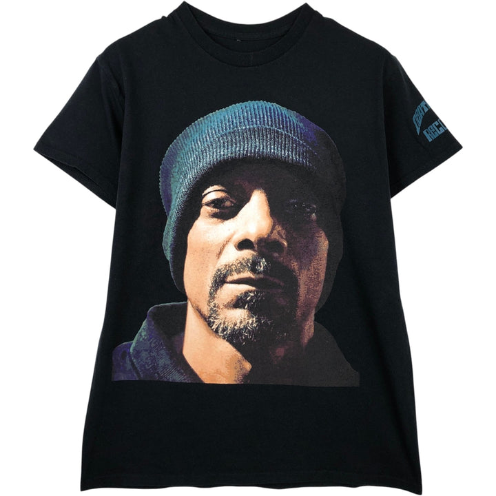 DEATH ROW RECORDS SNOOP DOGG Rap T-Shirt (Men's Size M) cotton black type Vintage Second Hand