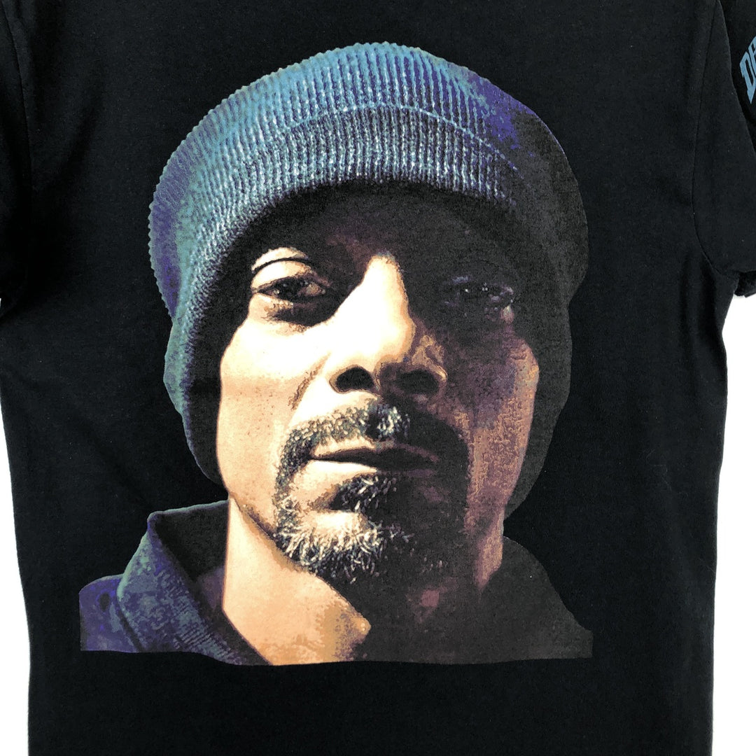 DEATH ROW RECORDS SNOOP DOGG Rap T-Shirt (Men's Size M) cotton black type Vintage Second Hand