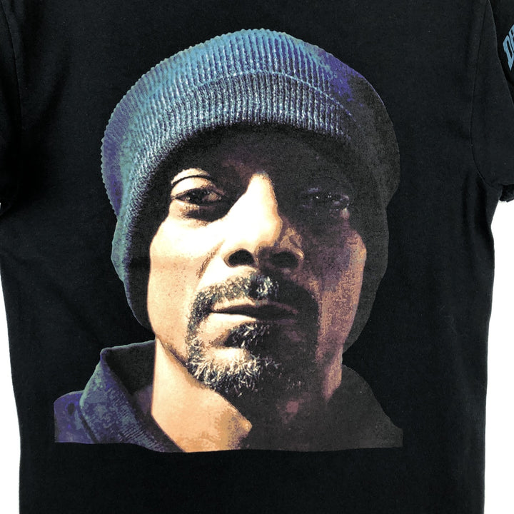 DEATH ROW RECORDS SNOOP DOGG Rap T-Shirt (Men's Size M) cotton black type Vintage Second Hand