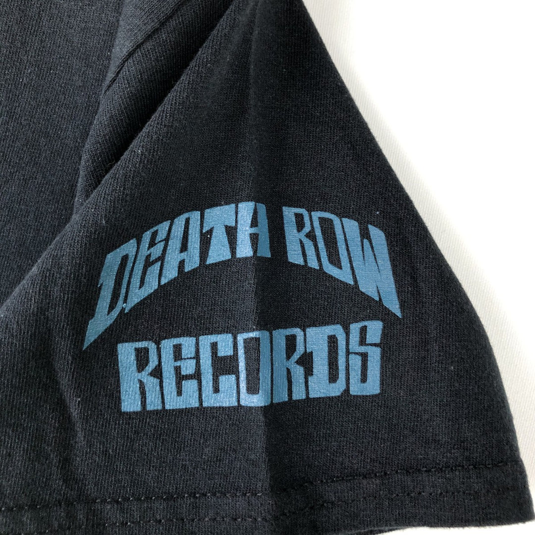 DEATH ROW RECORDS SNOOP DOGG Rap T-Shirt (Men's Size M) cotton black type Vintage Second Hand