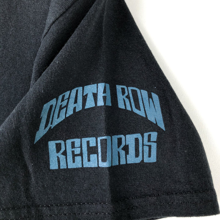 DEATH ROW RECORDS SNOOP DOGG Rap T-Shirt (Men's Size M) cotton black type Vintage Second Hand