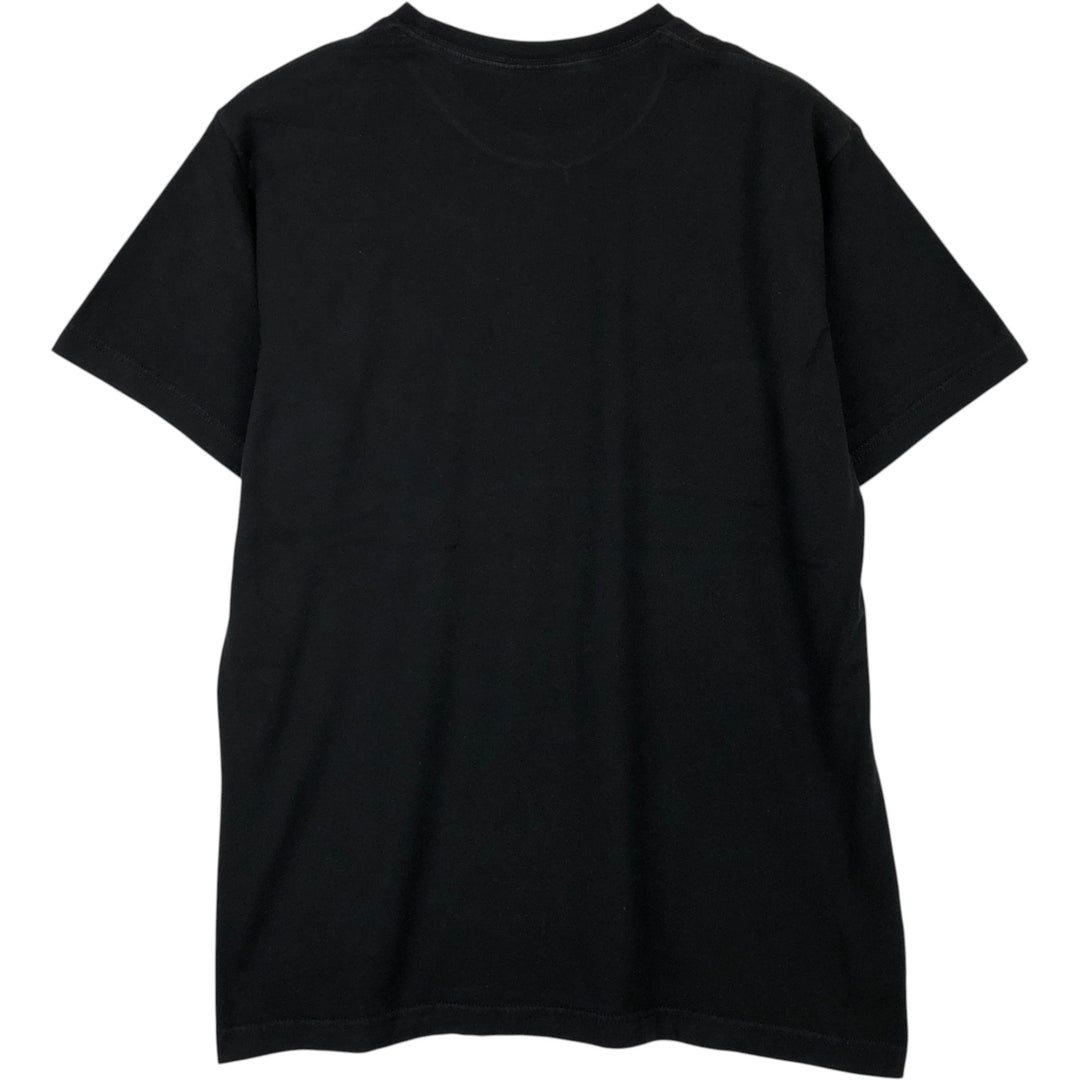 MEGADETH Skull Pattern Band T-shirt Band Tee Men's L size cotton black type Vintage Second Hand