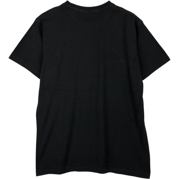 MEGADETH Skull Pattern Band T-shirt Band Tee Men's L size cotton black type Vintage Second Hand