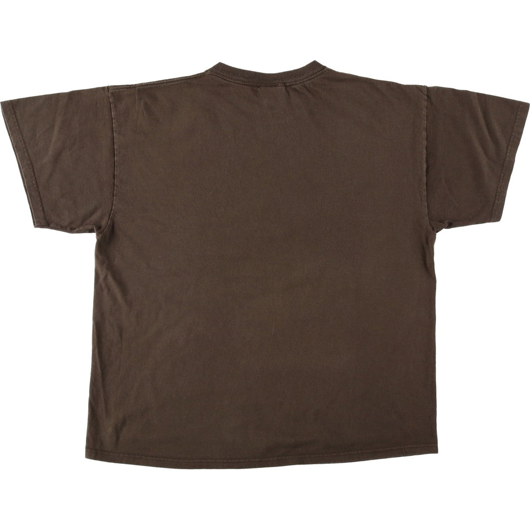 Dickies Short Sleeve Logo T-Shirt Men's XL cotton brown type Vintage Second Hand
