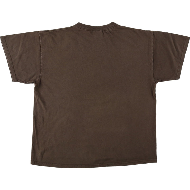 Dickies Short Sleeve Logo T-Shirt Men's XL cotton brown type Vintage Second Hand