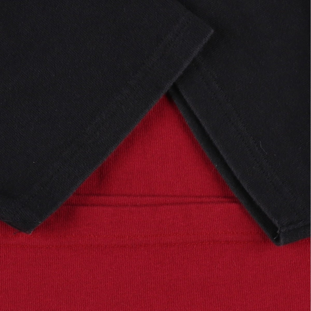 90'S GAP Short-Sleeve V-Neck T-Shirt, Men's Size S (Equivalent), Vintage cotton red type Vintage Second Hand