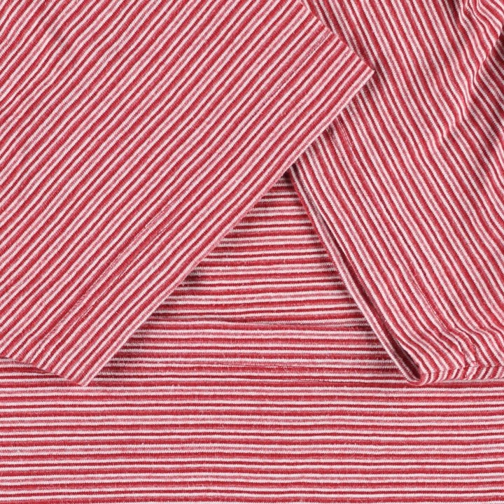 2000'S Columbia Short-Sleeve Striped T-Shirt, Men's Size M (approx.) unclear red type Vintage Second Hand